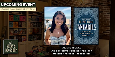 Imagem principal do evento Author Event! Olivie Blake presents JANUARIES