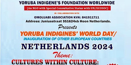 Yoruba Indigenes Day Netherland