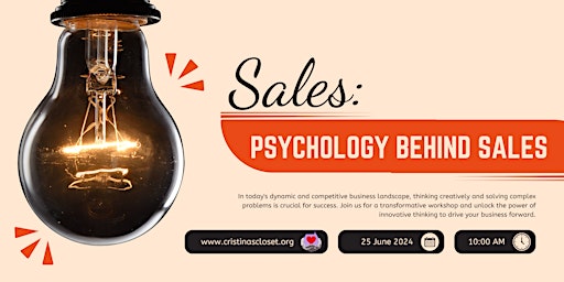 Sales: Psychology Behind Sales primary image
