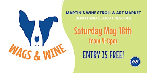 Wags & Wine Fest at Martin's Uptown primary image
