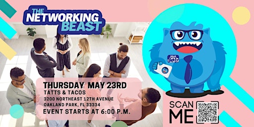 Networking Event & Business Card Exchange by The Networking Beast (FTL) primary image