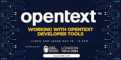 Imagen principal de Working with OpenText Developer Tools