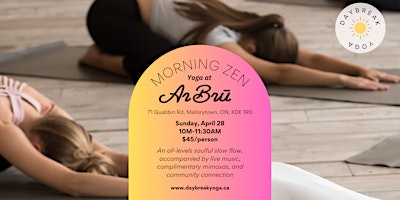 Image principale de Morning Zen: Yoga @ Arbru