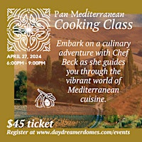 Pan Mediterranean Cooking Class primary image