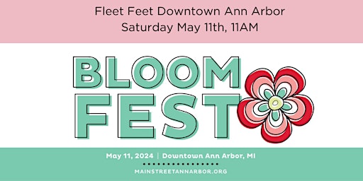 Imagem principal do evento Bloomfest x Fleet Feet Demo Run & Walk with Superfeet & Special Offers