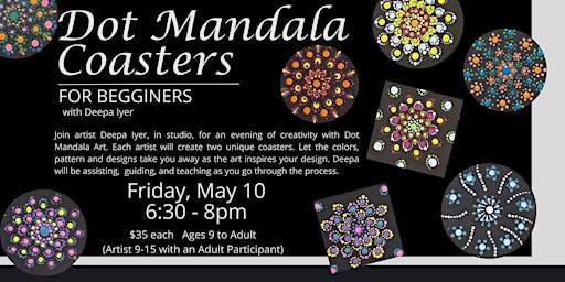 Dot Mandala Coasters  primärbild