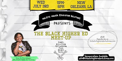 Hauptbild für Black Higher Education Meet-Up