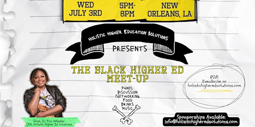 Black Higher Education Meet-Up primary image
