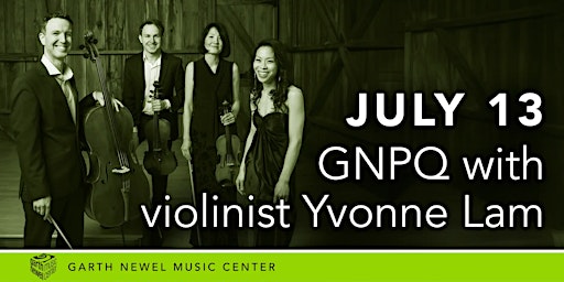 Brahms and Beethoven - GNPQ with violinist Yvonne Lam  primärbild