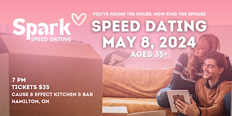 You've Found the House, Now Find the Spouse Speed Dating 35+ Hamilton