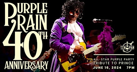 Purple Rain 40th Anniversary Tribute to PRINCE WSG Tribute to Morris Day