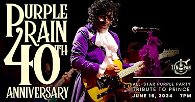 Primaire afbeelding van Purple Rain 40th Anniversary Tribute to PRINCE WSG Tribute to Morris Day