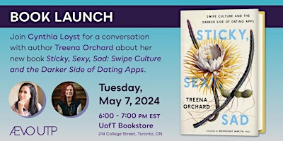 Book Launch: Sticky, Sexy, Sad by Treena Orchard
