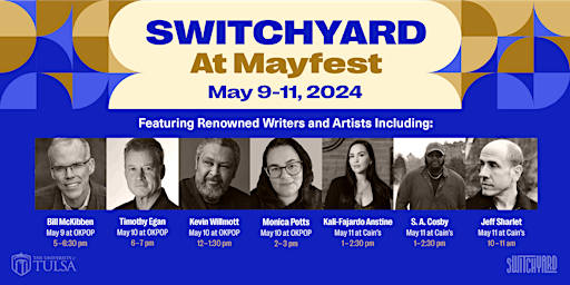 Primaire afbeelding van Switchyard at Mayfest: Thrilling Tales from Rural America