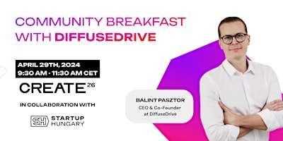 Imagem principal de Community Breakfast with Balint Pasztor