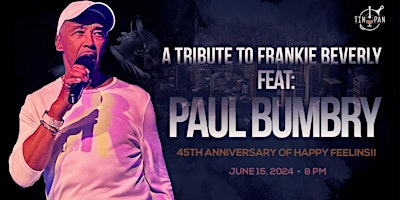 A Tribute to Frankie Beverly feat: Paul Bumbry primary image