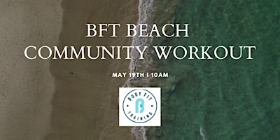 BFT Beach Community Workout primary image