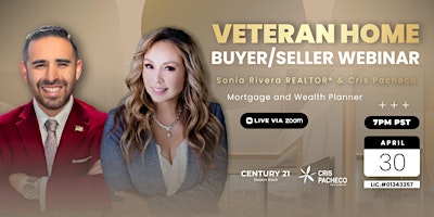 Imagen principal de Veteran Home Buyer & Seller Webinar