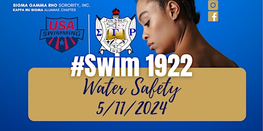 Primaire afbeelding van #Swim1922: Water Safety