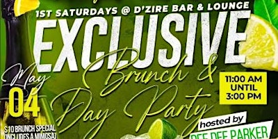 1st Saturdays Taurus Bash at Dzire Bar & Lounge for the Exclusive Brunch & primary image