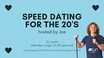 Primaire afbeelding van Speed Dating for the 20's| Hosted By Joe