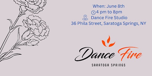 Belmont Stakes Viewing Party at Dance Fire Studio Saratoga primary image