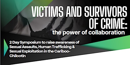 Imagem principal do evento VICTIMS AND SURVIVORS OF CRIME:  The Power of Collaboration