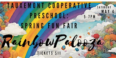 Primaire afbeelding van Tauxemont Cooperative Preschool Spring Fun Fair