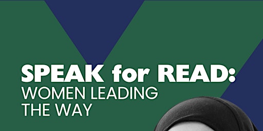 Imagem principal do evento SPEAK for READ: Women Leading the Way
