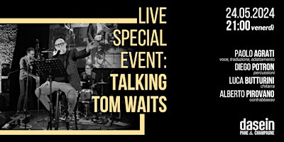 Live Special Event - Talking Tom Waits primary image