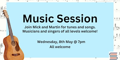 Imagem principal do evento Music Session with Mick and Martin