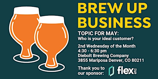 Imagem principal do evento May Brew Up Business in Denver, CO