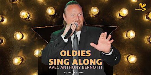 Imagem principal do evento Oldies Sing Along with Anthony Bernotti