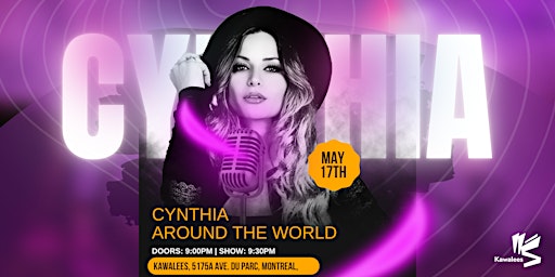 Imagem principal do evento Cynthia around the world