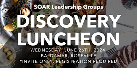 Discovery Luncheon: INVITE ONLY