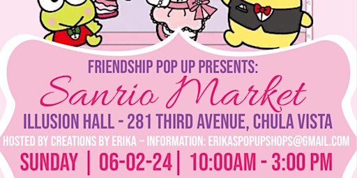 Primaire afbeelding van FREE EVENT (No Ticket Needed) Sanrio Market