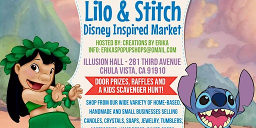 Imagem principal do evento Lilo & Stitch Disney Inspired Market