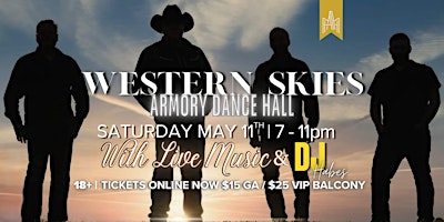 Imagem principal do evento Western Skies Armory Dance Hall