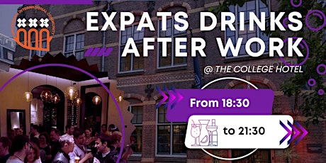 Expats drinks after work @ The College Hotel