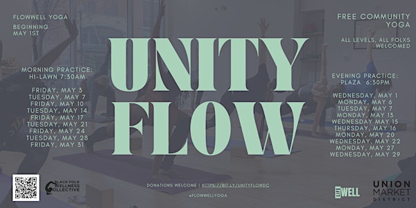 Unity Flow: Free Yoga in Union Market DC