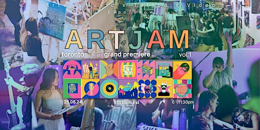 ArtJam Toronto - Live Arts x Music x Tattoo show/expo  primärbild