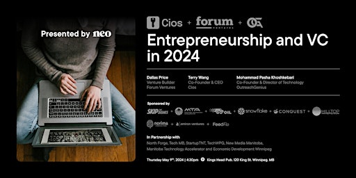 Entrepreneurship and VC in 2024 primary image
