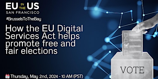 Imagem principal do evento How the EU Digital Services Act helps promote free and fair elections