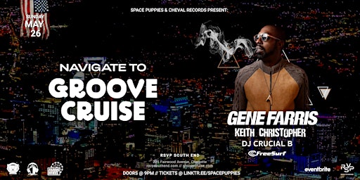 Image principale de Navigate To Groove Cruise Charlotte with Gene Farris & Friends