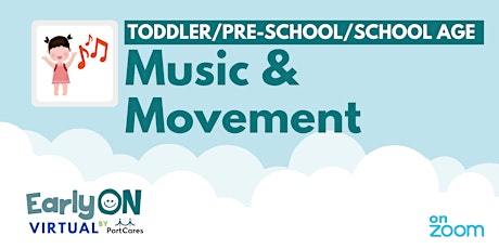 Toddler/Pre-School Music and Movement  - Dance Party!