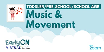 Image principale de Toddler/Pre-School Music and Movement  - Dance Party!