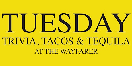 Ryan's Trivia Sucks : Tuesday Trivia and Tacos