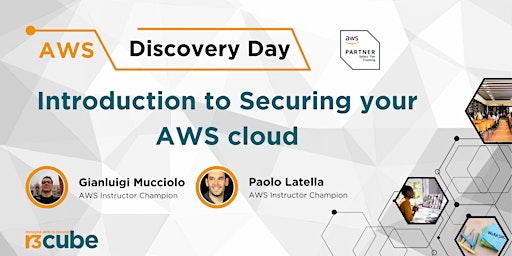 Primaire afbeelding van AWS Discovery Day - Securing your AWS Cloud