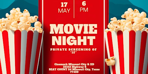 Image principale de Family Movie Night: Private Screening of "IF" with DeRouen Law Firm