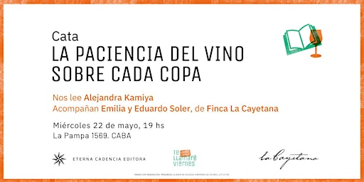 Hauptbild für Cata  La paciencia del vino sobre cada copa